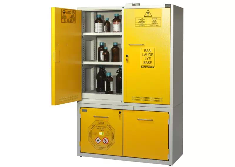 Armadio di sicurezza per sostanze chimiche pericolose