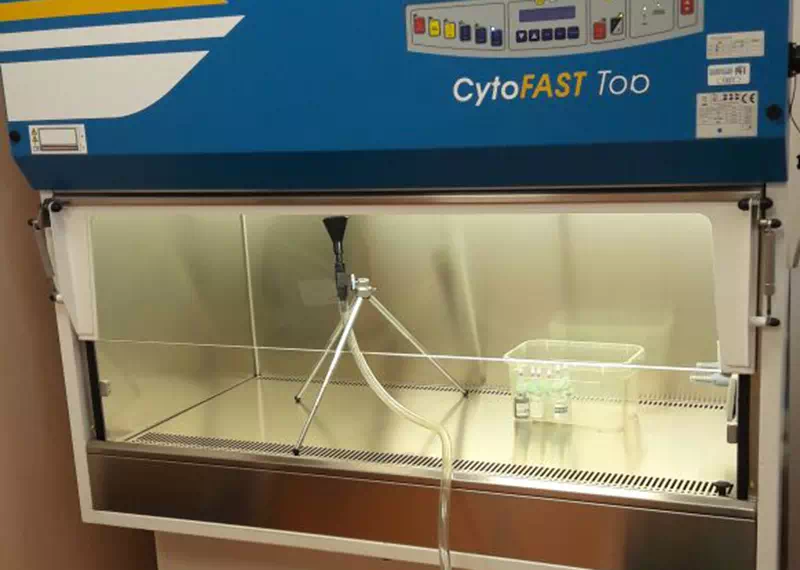 Cappa biologica cytofast per farmaci citotossici