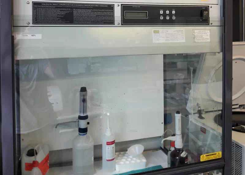 Cappa chimica di aspirazione per laboratorio 