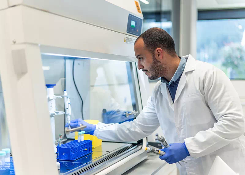 Cappa chimica per lavori di laboratorio