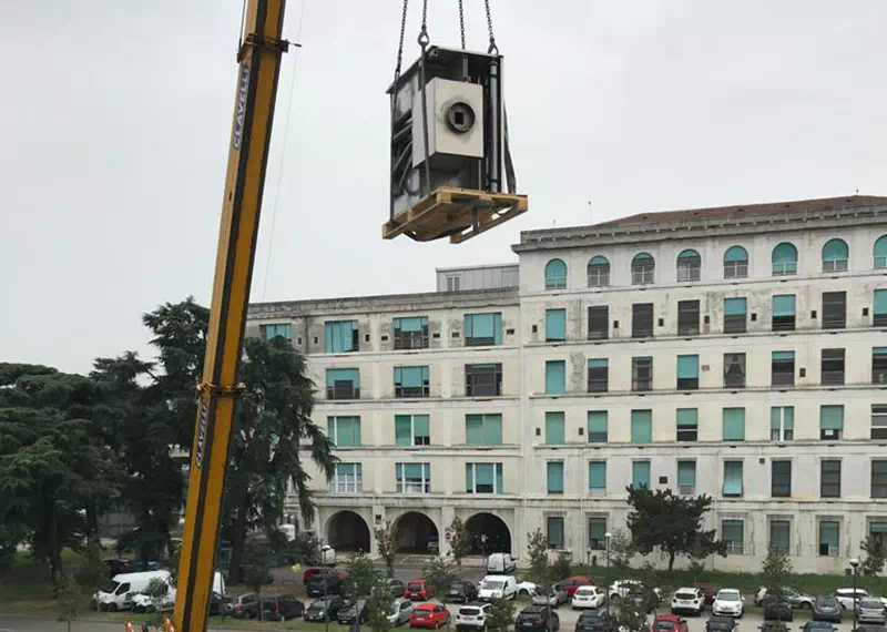 Trasferimento apparecchiature scientifiche da laboratorio
