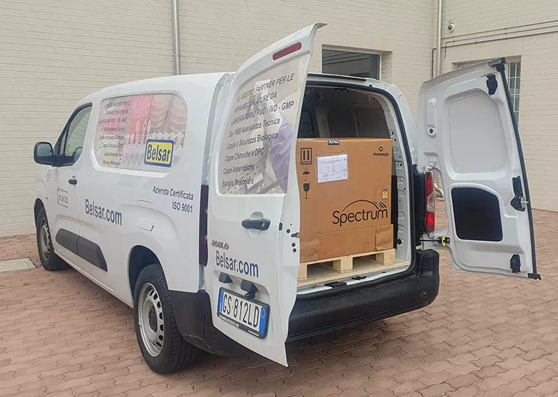 Trasporto apparecchiature usate 