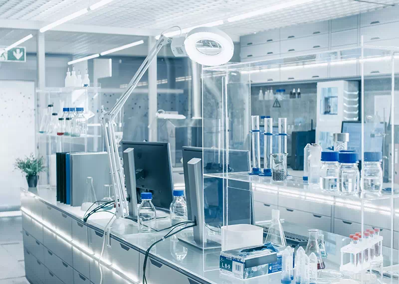 Validazione GMP per laboratorio scientifico